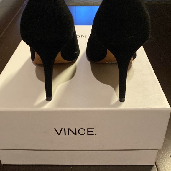 VINCE. Portia, Black Suede, 36 - Picture 2 of 6